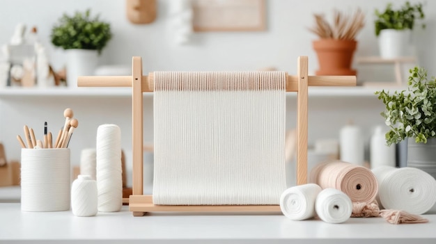 Atelier cu lucruri de broderie